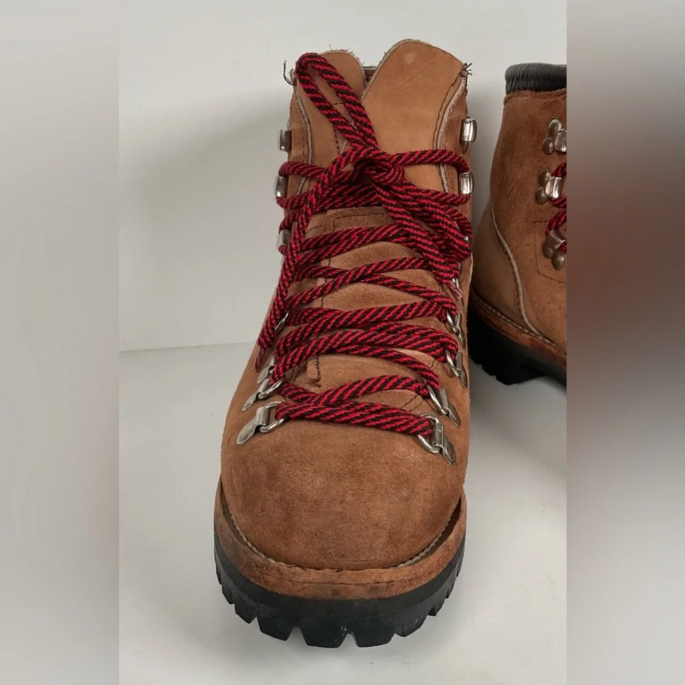 Vintage Milo Mountaineering Boots | USA Made | Rough Out | Men’s 9.5 M
